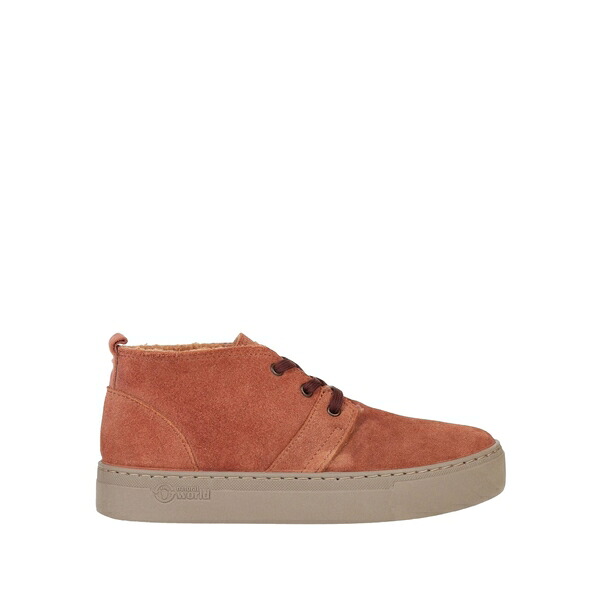 【送料無料】 ナチュラルワールド レディース ブーツ シューズ Ankle boots Orange