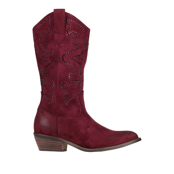 【送料無料】 トスカブルー? レディース ブーツ シューズ Ankle boots Red｜asty