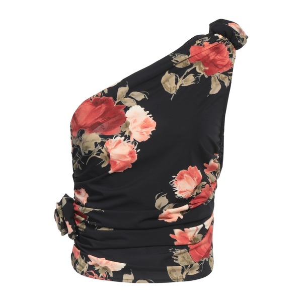 【送料無料】 マグダ・ブトリム レディース Tシャツ トップス Tops Black｜asty