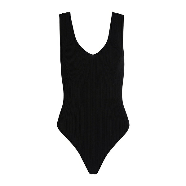 【送料無料】 ツインセット レディース Tシャツ トップス Tops Black