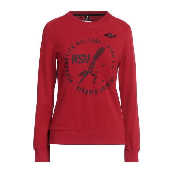 【送料無料】 アエロナウティカ ミリターレ レディース パーカー・スウェットシャツ アウター Sweatshirts Red