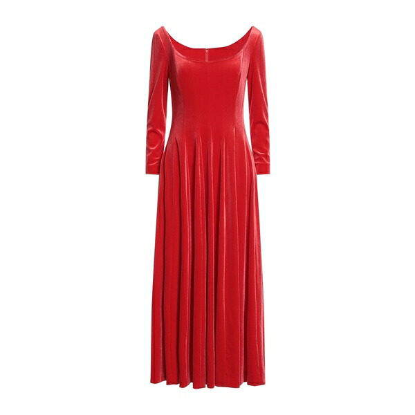 【送料無料】 フィロソフィーデロレンゾセラフィーニ レディース ワンピース トップス Midi dresses Red｜asty