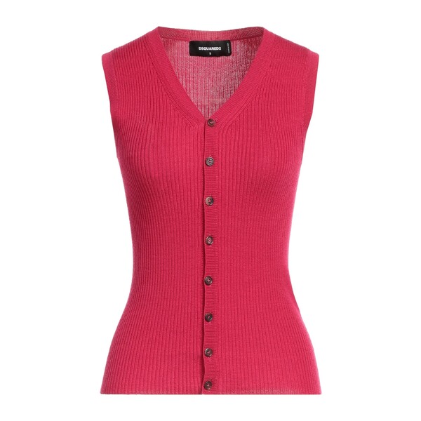 【送料無料】 ディースクエアード レディース カーディガン アウター Cardigans Pink