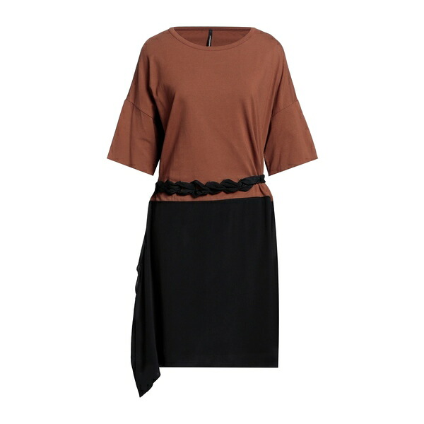 【送料無料】 ピエラントニオ ガスパリ レディース ワンピース トップス Midi dresses Brown 11,235円