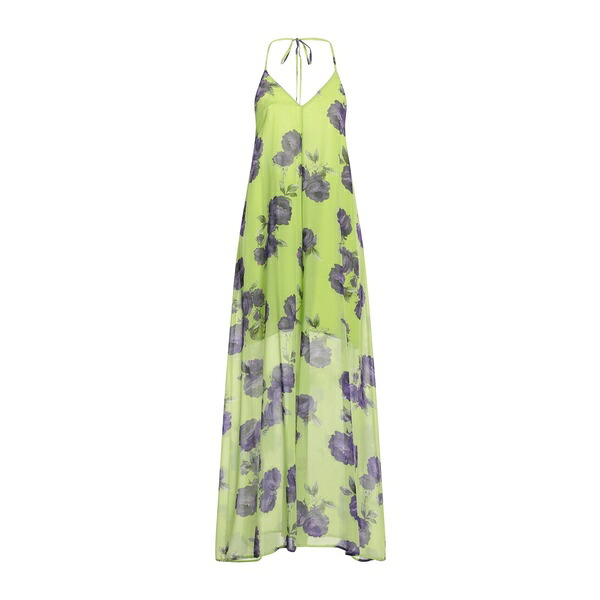 【送料無料】 クリスチーナエフェ レディース ワンピース トップス Maxi dresses Green
