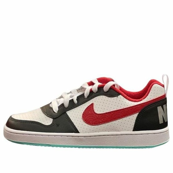 Nike ナイキ レディース スニーカー White/Red/Black 【(WMNS) Nike Court Borough Low Sneakers White/Red/Black DQ5354-161】  大きさ US_7(24.0糎)