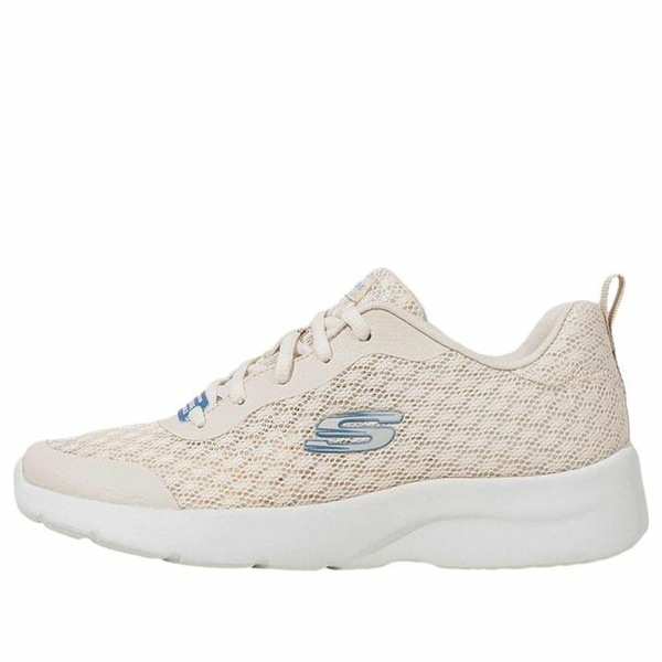 Skechers スケッチャーズ レディース スニーカー Cream White/Blue 【(WMNS) Skechers Dynamight 2.0 Low Top Sneakers 'Cream White Blue' 149542-NAT】 サイズ US_7(24.0cm)｜asty 20,294円