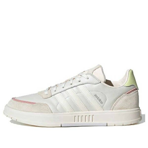 adidas アディダス レディース スニーカー Default Color 【(WMNS) adidas neo Courtmaster White/Brown FV8110】  大きさ US_9(26.0糎)