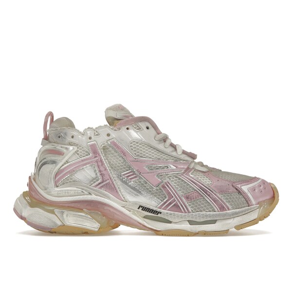 Balenciaga バレンシアガ メンズ スニーカー  【Balenciaga Runner Pink White】  サイズ US_12(30.0cm) Pink/White