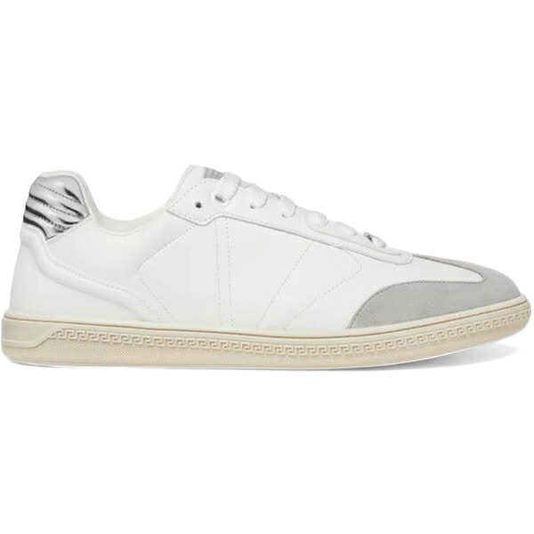 Versace ヴェルサーチ メンズ スニーカー  【Versace Greca Court White】  サイズ US_M_13 White