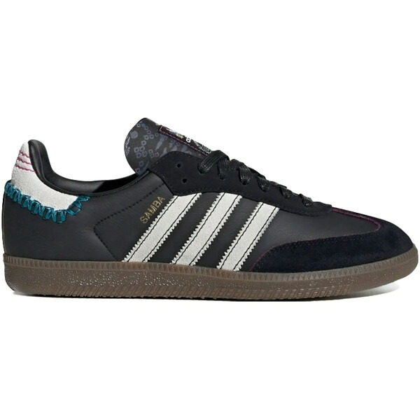 adidas アディダス メンズ スニーカー 【adidas Samba OG Fefei Ruan Chinese New Year Pack Black】 サイズ US_8.5(26.5cm) Core Black/Footwear White/Teal｜asty