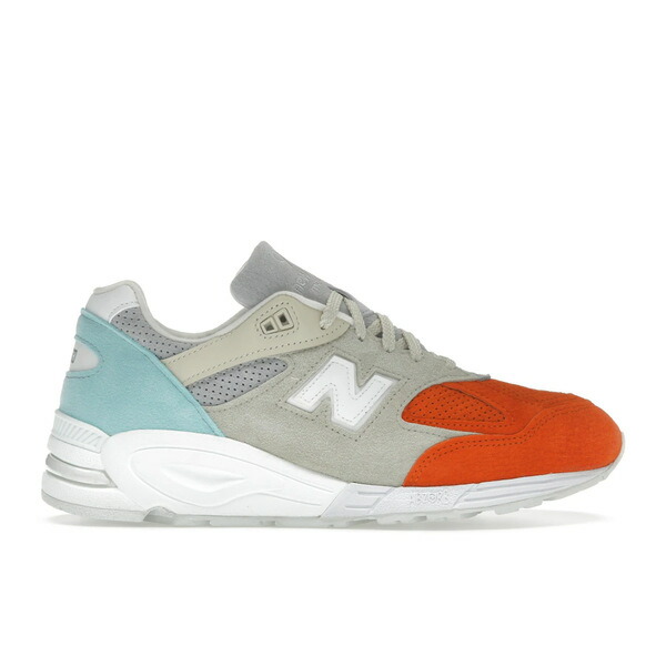 New Balance ニュー平衡にする メンズ スニーカー  【New Balance 990v2 Kith Cyclades (with Socks)】  大きさ US_12(30.0糎) Rust/Parchment