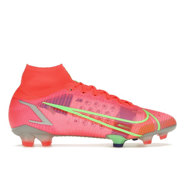 Nike ナイキ メンズ スニーカー  【Nike Mercurial Superfly 8 Elite FG Bright Crimson Indigo Burst】  大きさ US_11(29.0糎) Bright Crimson/Indigo Burst/White/Metallic Silver