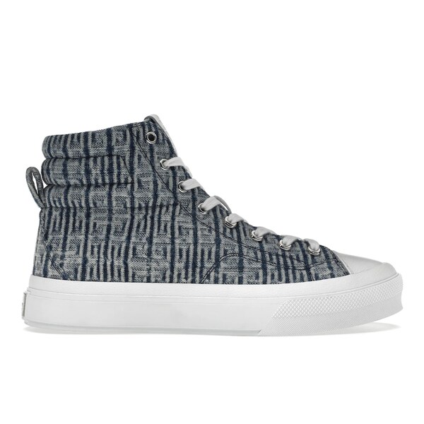 Givenchy ジバンシー メンズ スニーカー  【Givenchy City High Top In 4G Denim Blue White】  サイズ US_7(25.0cm) Denim Blue/White