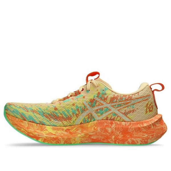 ASICS アシックス レディース スニーカー 【(WMNS) ASICS Noosa Tri 16 'Light Orange Lemon Spark' 1012B675-801】 サイズ US_W_10|asty