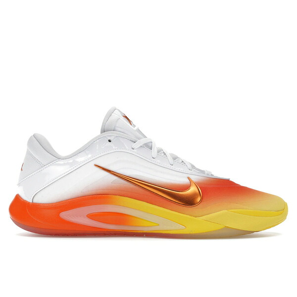 Nike ナイキ レディース スニーカー  【Nike Aja Wilson AOne Candy Corn Queen (Women)】  サイズ US_8.5(25.5cm) White/Safety Orange/Chrome Yellow