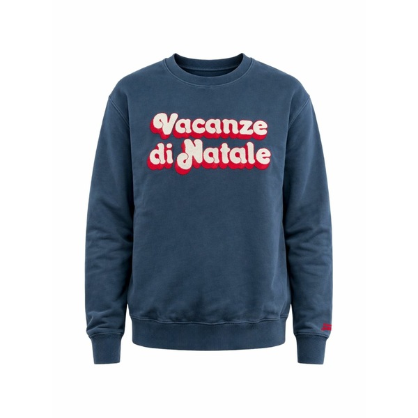 エムシーツーセイントバース メンズ パーカー・スウェットシャツ アウター Vacanze di natale sweatshirt Blue トップス-パーカー