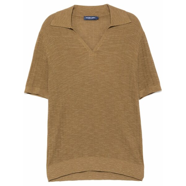 フレスコボールカリオカ メンズ スポーツシャツ トップス Joaquim polo shirt Neutrals トップス-ポロシャツ-メンズファッション