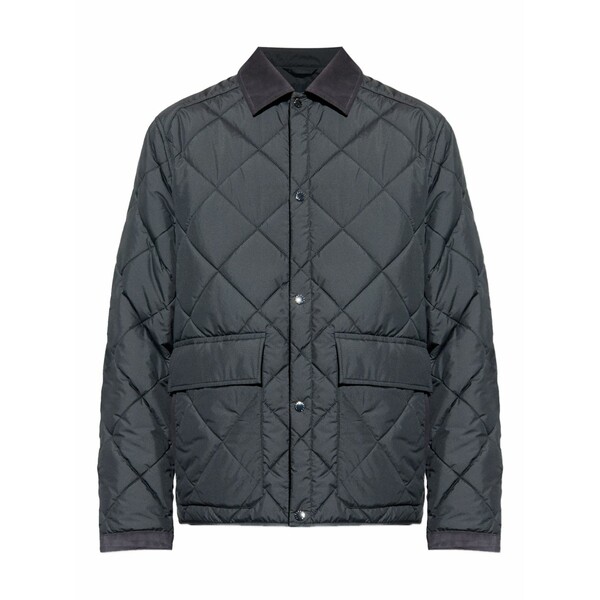 ポールアンドシャーク メンズ ジャケット＆ブルゾン アウター Diamond-quilted jacket Blue｜asty