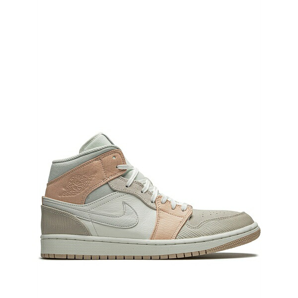 ジョーダン メンズ スニーカー シューズ Air jordan 1 mid \"milan\"" sneakers White"
