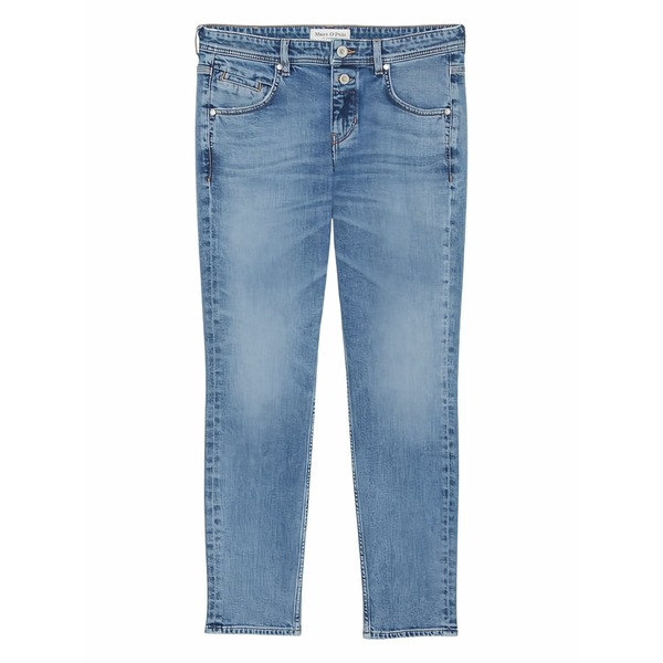 マルコポーロ レディース ジーンズズボン下 ボトムス Slim-fit jeans Blue