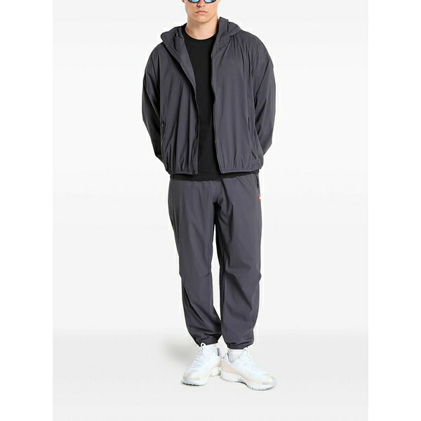 北の方人間の顔 メンズ 上衣＆上衣 アウター Logo-patch jacket Blue メンズファッション-コート・ジャケット