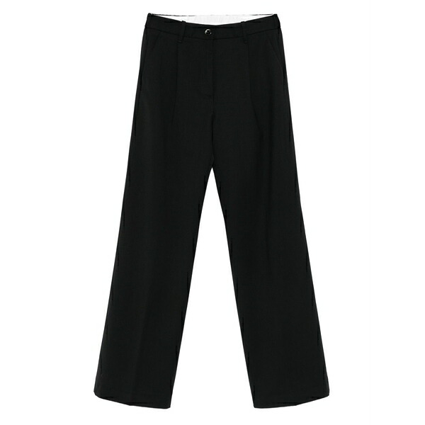 ナイン イン ザ モーニング レディース カジュアルパンツ ボトムス Pleated trousers Black|asty