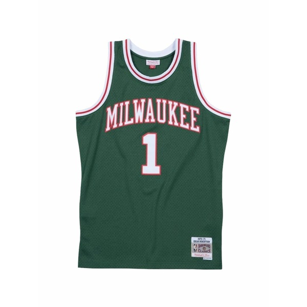 ミッチェル&ネス メンズ カットソー トップス Oscar robertson swingman tank top Green|asty