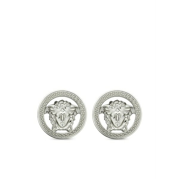 ヴェルサーチ レディース ピアス＆イヤリング アクセサリー Medusa '95 stud earrings Silver｜asty