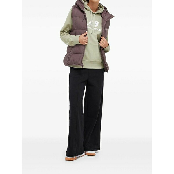 コロンビア レディース 厚地の外套 アウター Hooded puffer gilet Purple レディースファッション-コート・ジャケット