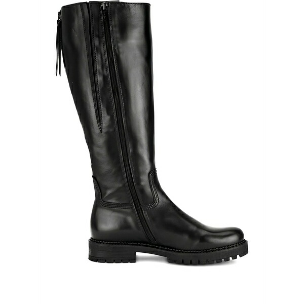 ガボール レディース ブーツ シューズ Leather boots Black｜asty