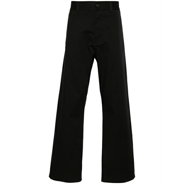 マルニ メンズ カジュアルパンツ ボトムス Straight-leg trousers Black|asty