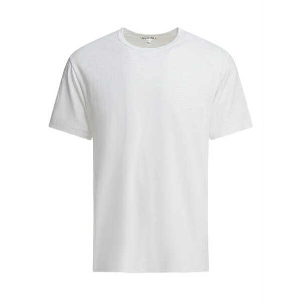 アレックスミル メンズ Tシャツ トップス Cotton crew-neck t-shirt White