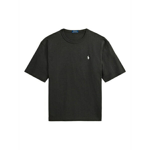 ラルフローレン メンズ Tシャツ トップス Short-sleeve logo-detail t-shirt Grey｜asty