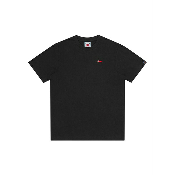 アイスクリーム メンズ Tシャツ トップス Cotton graphic t-shirt Black｜asty