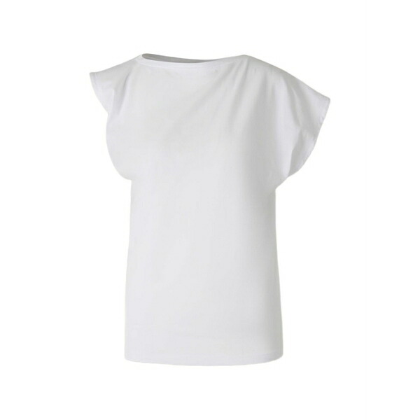 アゴルド レディース Tシャツ トップス Crew-neck t-shirt White|asty