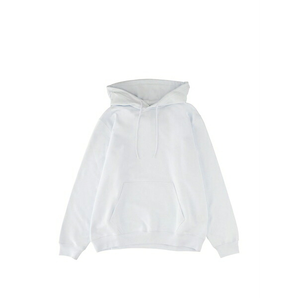 エムエスジイエム メンズ パーカー・スウェットシャツ アウター Drawstring hoodie White｜asty