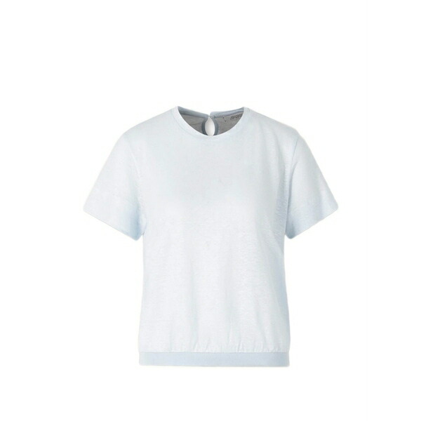 ドロシーシューマッハ レディース プルオーバー トップス Keyhole short-sleeve t-shirt Blue