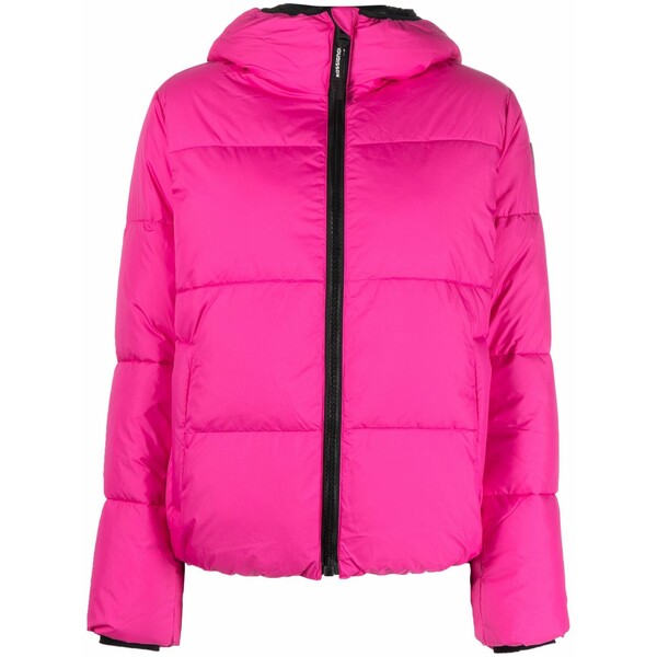 ロシニョール レディース ジャケット＆ブルゾン アウター Puffy hooded jacket Pink｜asty