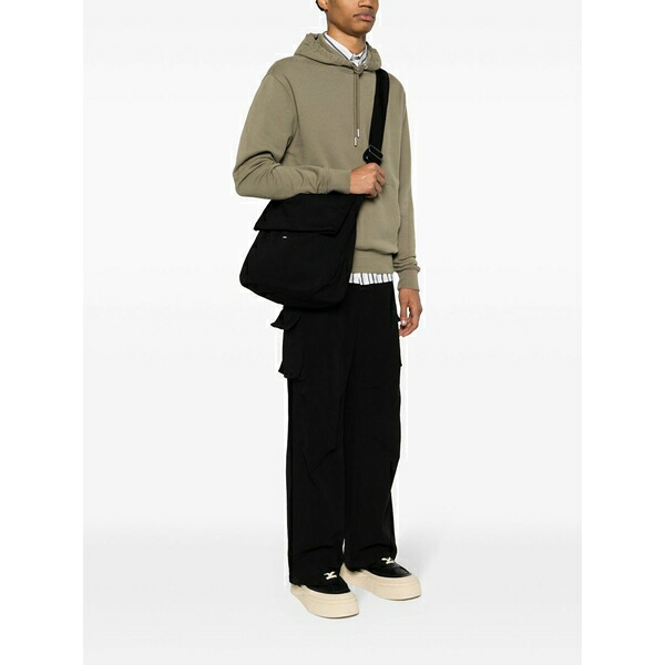 アワーレガシー メンズ ショルダーバッグ 御徒面子 Sling shoulder bag Black