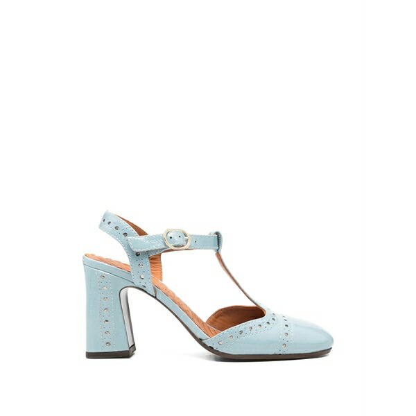 チエミハラ レディース パンプス シューズ Mira cutout heeled pumps Blue