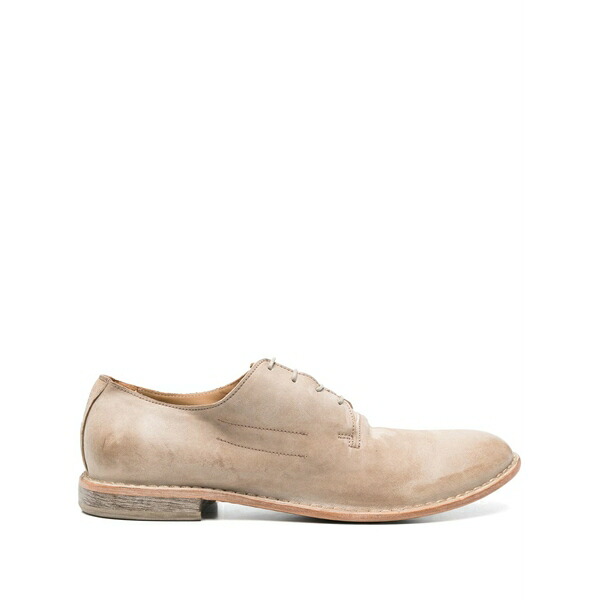 モマ メンズ 御召しものシューズ シューズ Suede derby shoes Neutrals