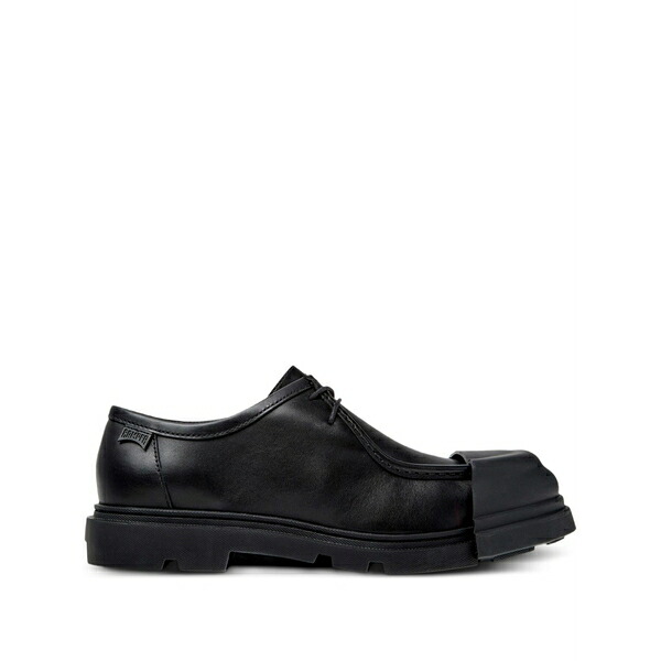 カンペール メンズ ドレスシューズ シューズ Junction leather lace-up derby shoes Black|asty