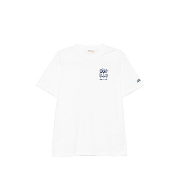 エムシーツーセイントバース メンズ プルオーバー トップス Graphic-print t-shirt White