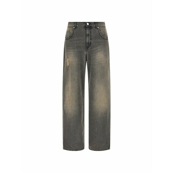空想科学小説アール メンズ ジーンズズボン下 ボトムス Mass jeans Grey