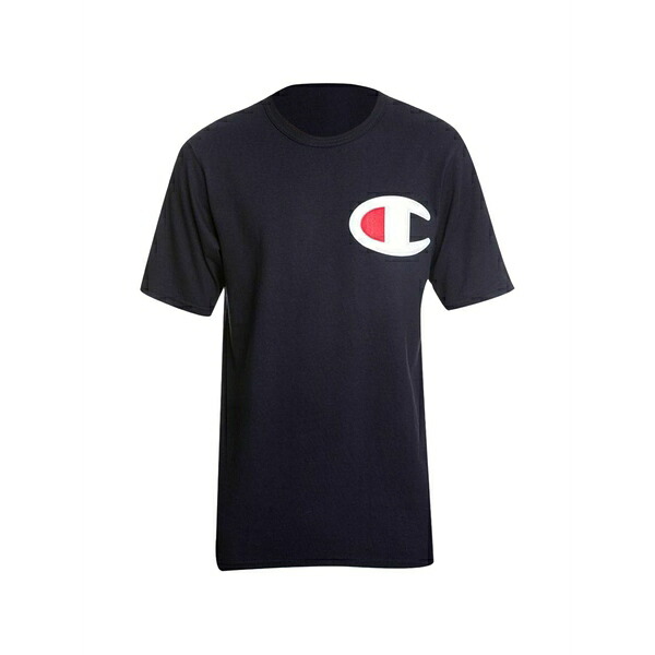 はやりっ子 メンズ ティーシャツ トップス Heritage big c t-shirt Blue