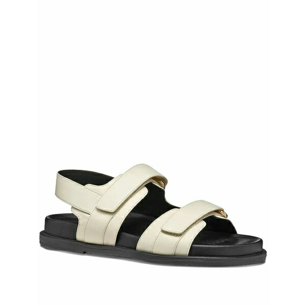 ジェオックス レディース サンダル シューズ Touch-strap flat sandals Neutrals