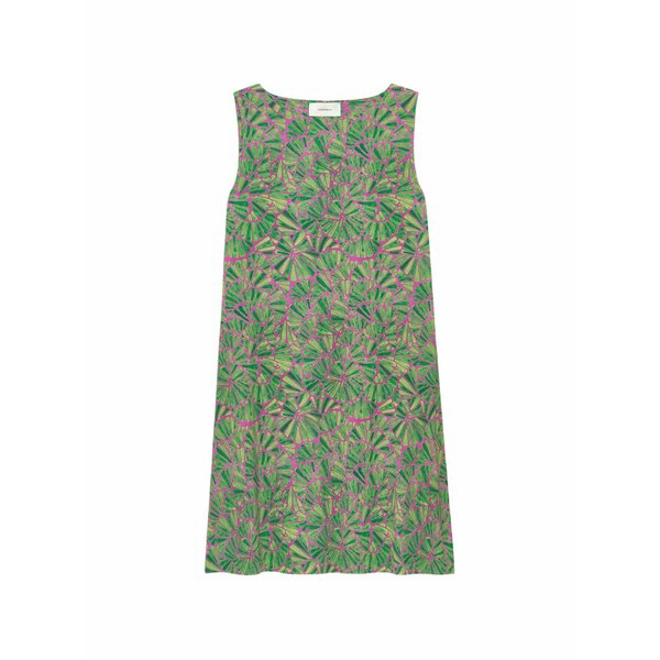 マリパルミ レディース 衣裳 トップス Shell-print mini dress Green