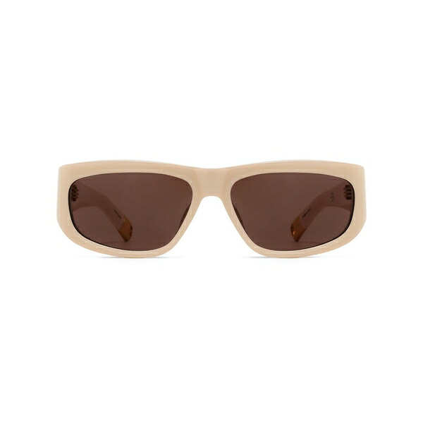 ジャクエムス メンズ サングラス・アイウェア 付属物 Pilota rectangle-frame sunglasses Neutrals