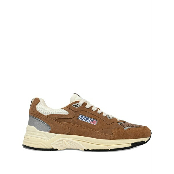 オートリー メンズ スニーカー シューズ Suede sneakers Brown